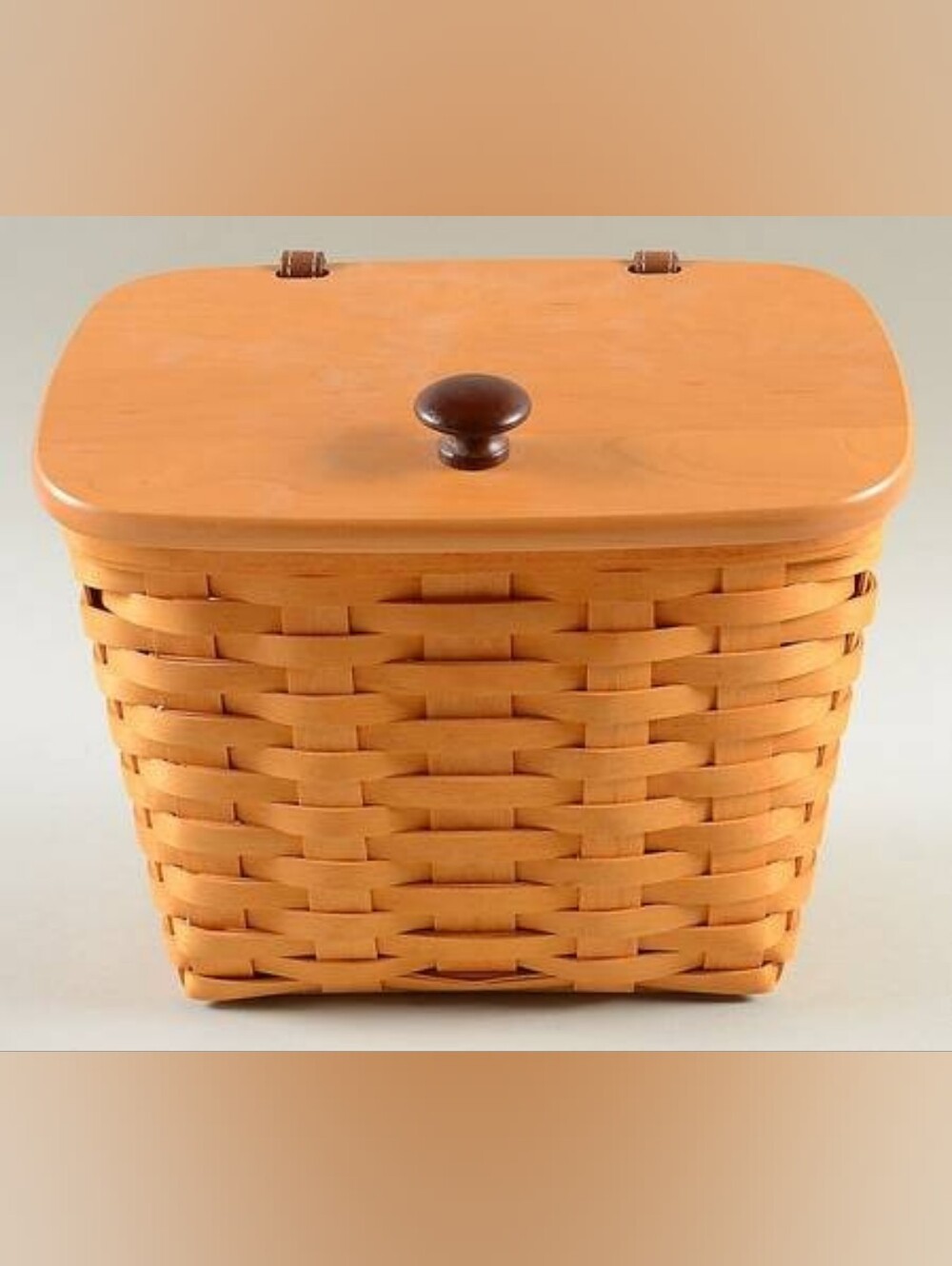 Longaberger 2002 Small Mail Basket - Picture 2 of 9